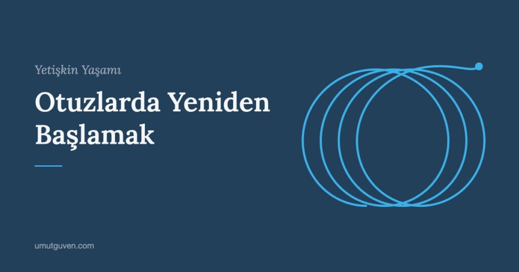 Otuzlarda Yeniden Başlamak yazısının kapak görseli